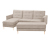 Federkern-Eckschlafsofa »Just Relax« mit Stauraumbank, beige