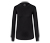 Funktionsshirt mit Merinowolle, schwarz - Schwarz