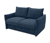 DOMO collection Schlafsofa 2-Sitzer »Helsinki«, blau