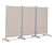 Leco Stellwand 3-teilig, Beige - Beige