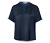 Satin-Tunikabluse, navy - Navy