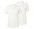 2 Jersey-Halbarm-Unterhemden