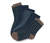 5 Paar Kinder-Socken, gestreift - Gestreift