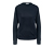 Pullover aus Merinowolle, dunkelblau meliert