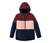 Thermojacke im Colorblocking-Design
