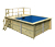 Karibu Rechteck-Gartenpool-Set »Modell 1«, ca. 460 x 350 cm