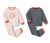 2 Kleinkinder-Pyjamas, rosa und blau