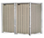 Mülltonnenbox, Nadelholz, 2x 240 l