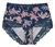 Highwaist-Panty, Blumen-Alloverprint