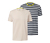 2 T-Shirts mit Rundhals-Ausschnitt