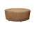 Sitzpouf »Randy« von ADA trendline, medium, braunbeige