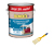 Bondex Wetterschutz-Farbe, 3,0 l, inkl. Flachpinsel, rot