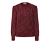Grobstrickpullover mit Glitzergarn