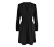 Kleid in Wickeloptik