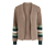 Offene Strickjacke