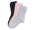 3 Paar Socken mit Effektgarn