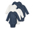 5 Langarmbodys, blau