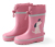 Gummistiefel, rosa Hund - Dunkelrosa mit Hunde-Print