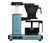 Filterkaffeemaschine »Moccamaster KBG Select«, pastellblau