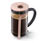 Siebstempelkanne 800 ml, Rosé metallic