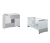 Schardt Kinderzimmer-Set »Candy Grey«, 2-teilig