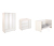 Schardt Kinderzimmer-Set »Capri White«, 3-teilig