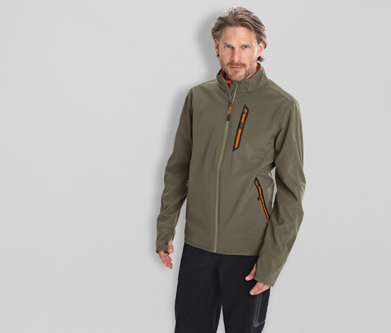 Męska kurtka softshell 276162 w Tchibo kurtki sportowe męskie tchibo