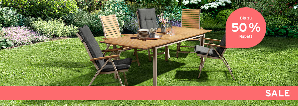 Großer Garten-Sale