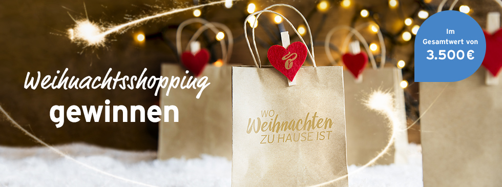 Jetzt Weihnachtsshopping gewinnen
