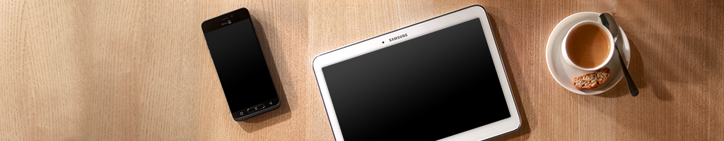 Smartphones und Tablets