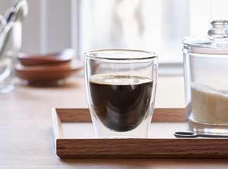Eine Tasse Tchibo Filterkaffee