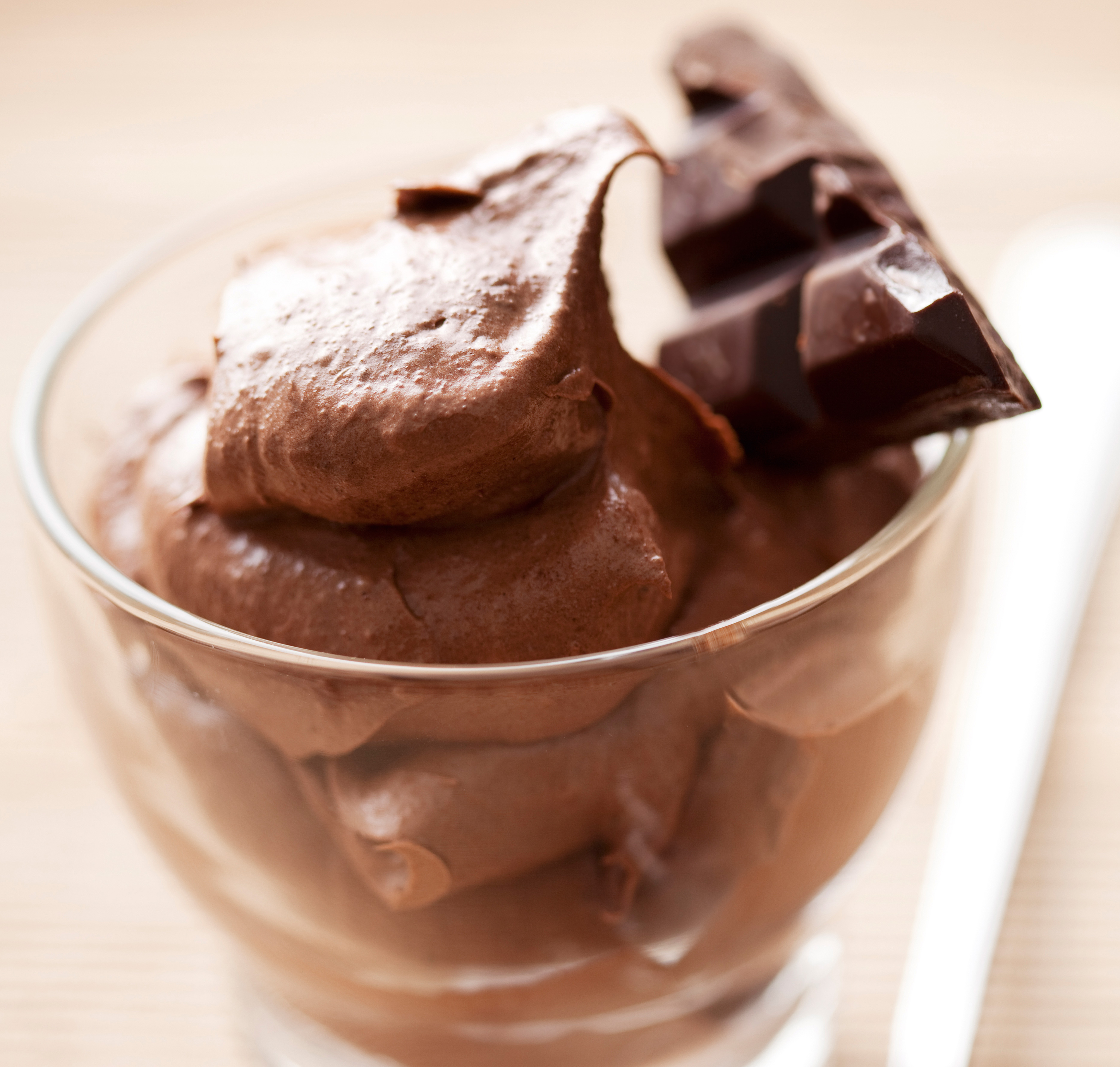 Deser: Mousse au Chocolat au Espresso