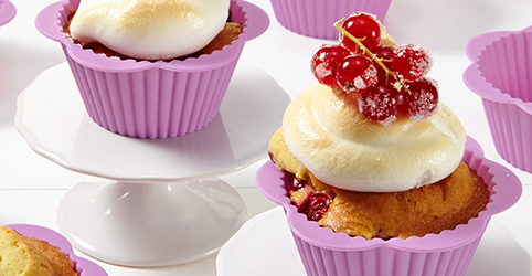 Beze ve Frenk Üzümlü Muffin