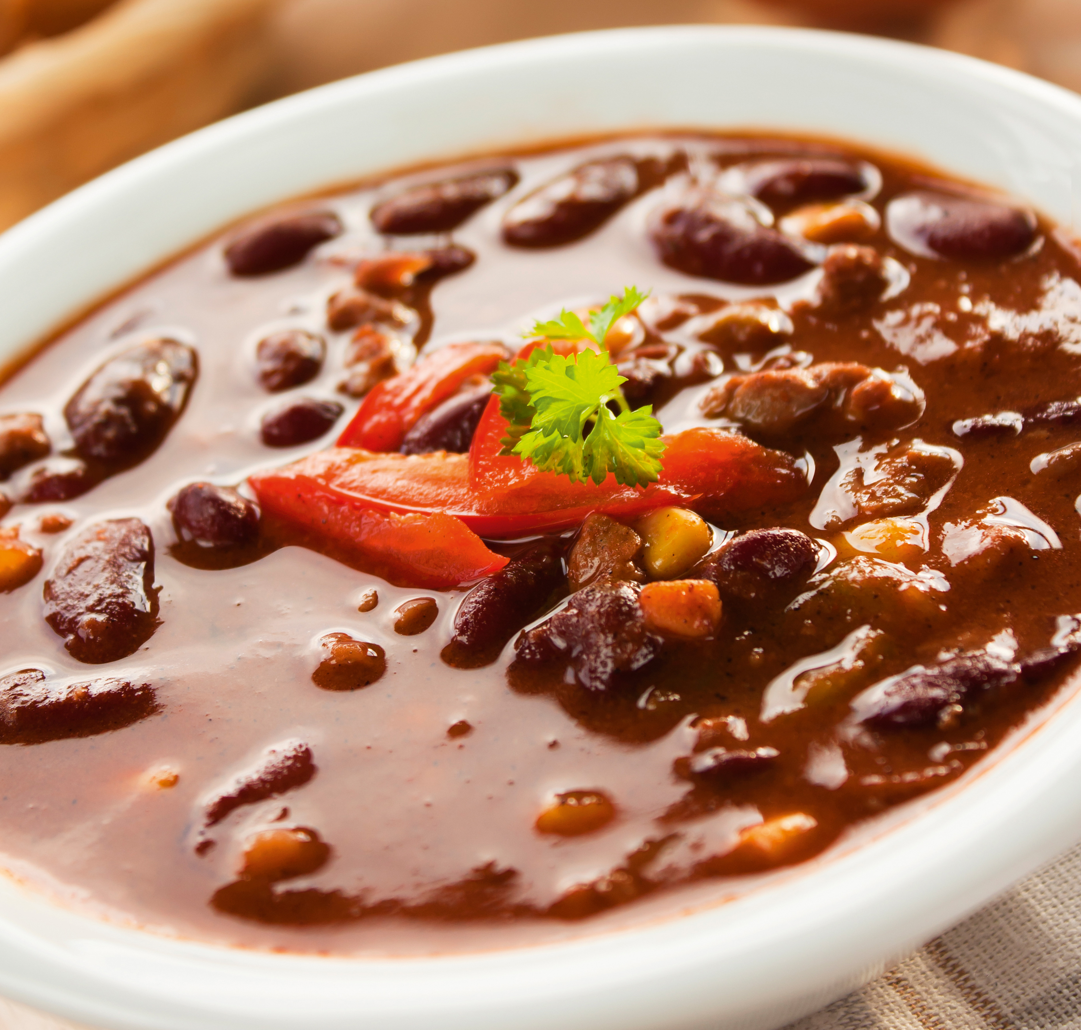 Danie główne: Kawowe chili