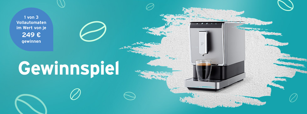Sichern Sie sich Ihren Tchibo Kaffeevollautomaten