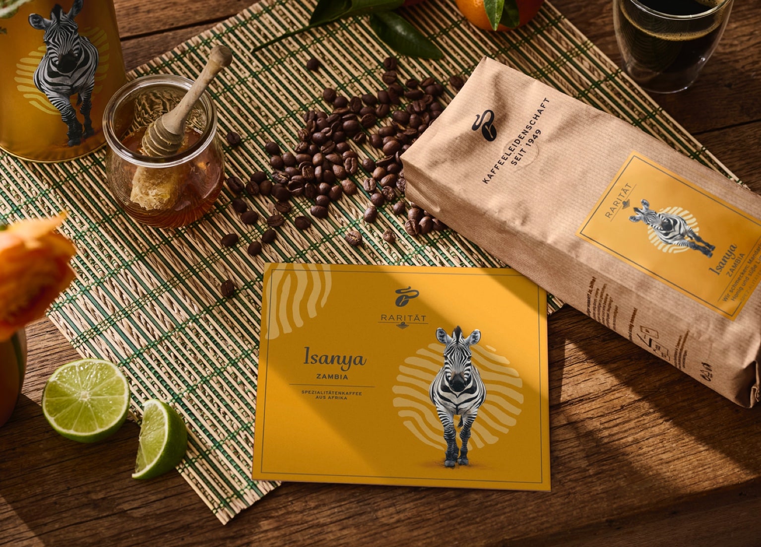 Eine Packung der Rarität »Isanya Zambia« liegt auf dem Tisch