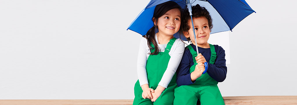 Kinderregenbekleidung