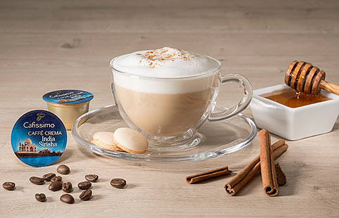 Honig Zimt Milchkaffee