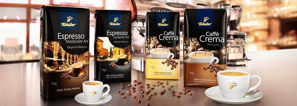 Espresso i Caffè Crema Tchibo