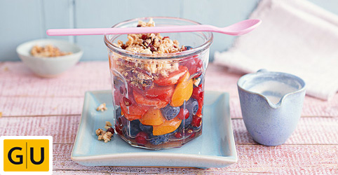 Rezept für einen Früchte-Crumble