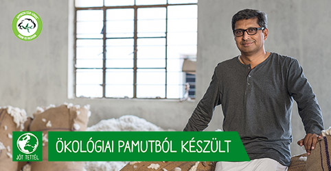 ÖKOLÓGIAI pamutból készült