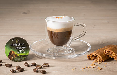 Mézeskalácsos Espresso Macchiato