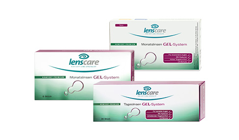 Premium: GEL-System Kontaktlinsen mit Hyaluron