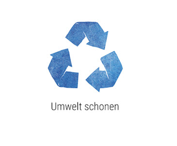 Umwelt schonen