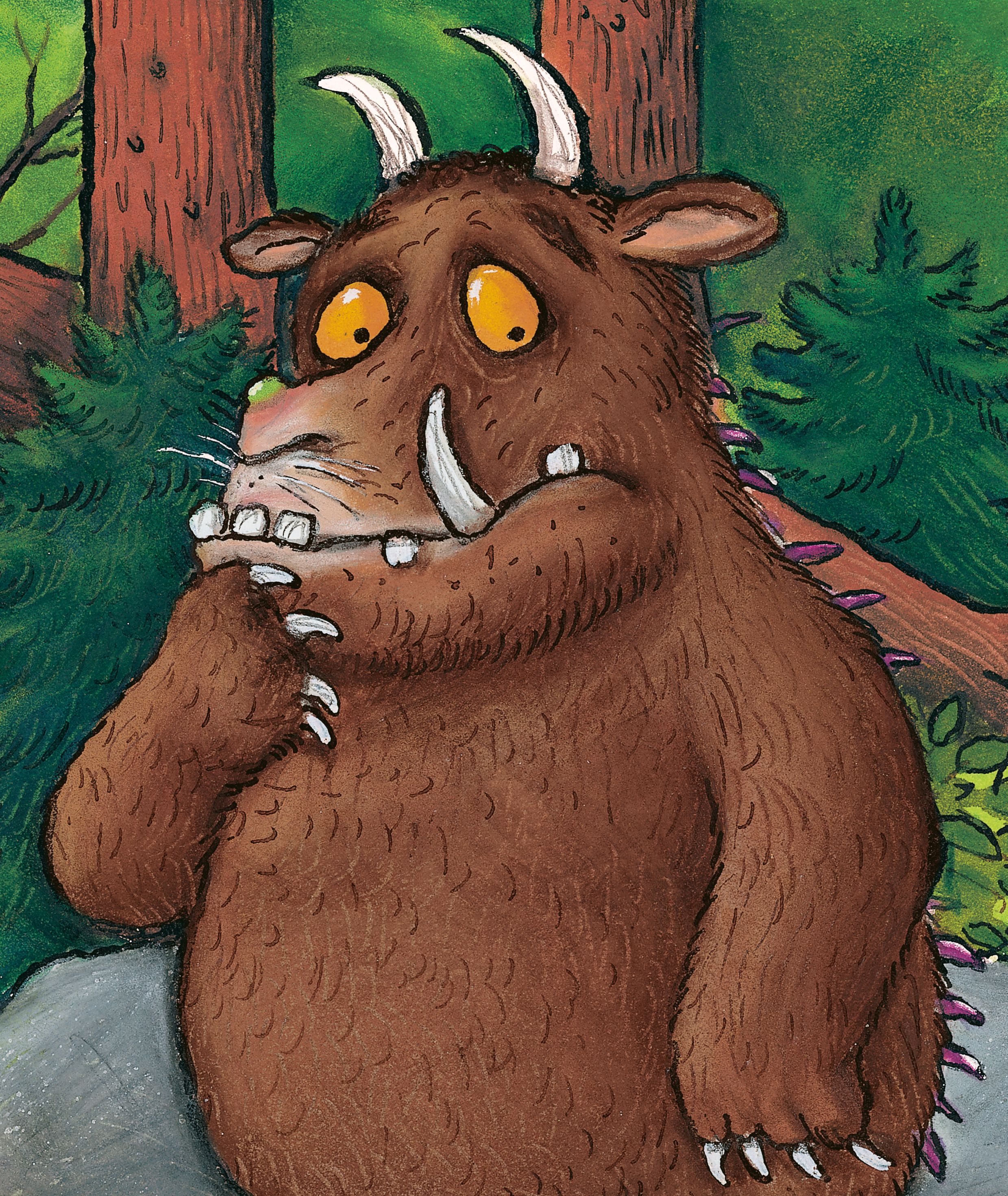 Grüffelo Maus Ausmalbild