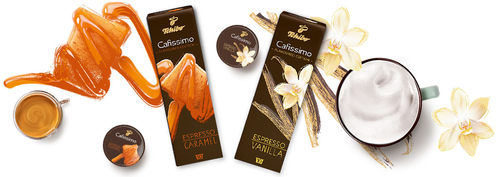 Novinka: Cafissimo Flavoured Edition.