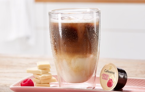 Iced Chocolate Milk & RASPBERRY COFFEE