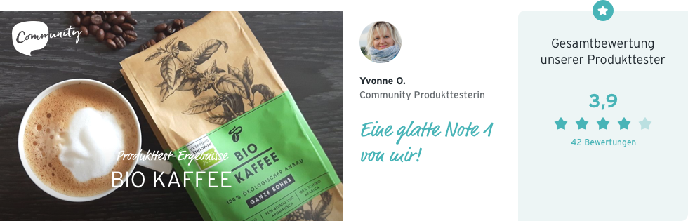 Was unsere Tchibo Community Member von dem neuen Bio-Kaffee halten