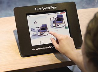 Bestellen Sie ganz bequem jeden Artikel direkt in der Filiale.