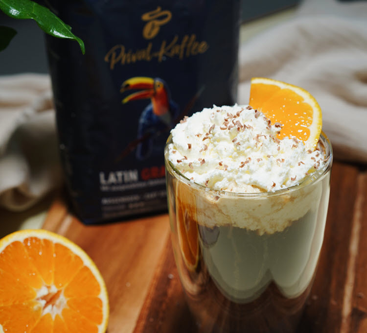 Coffee loves Orange